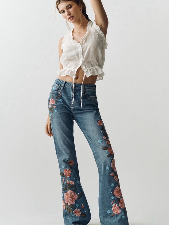 DRIFTWOOD Denim - Sold Out! DRIFTWOOD Farrah Mid Rise Flare Jeans